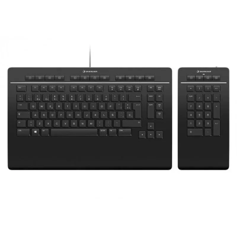 3Dconnexion 3DX-700093 Teclado USB com Numpad