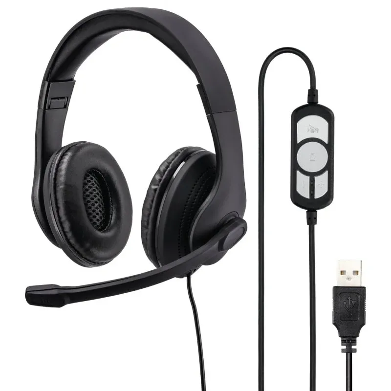 Hama HS-USB300 Headset USB com Microfone