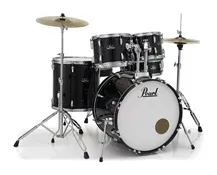 Pearl RS525SC Jet Black c/Sabian Solar