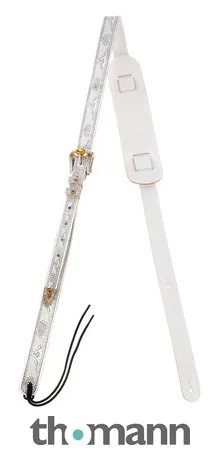 Gretsch Leather Tooled Retro Strap WH