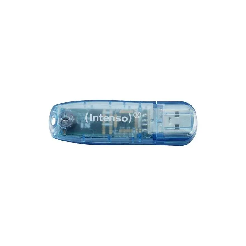 Pen Drive Pen USB Intenso Rainbow Line 4GB USB 2.0 Azul com Tampa