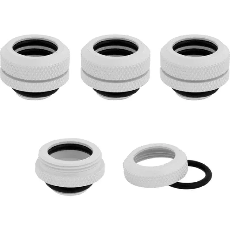 Refrigeração Líquida Corsair Hydro X Series XF 14 mm Pack 4 Branco