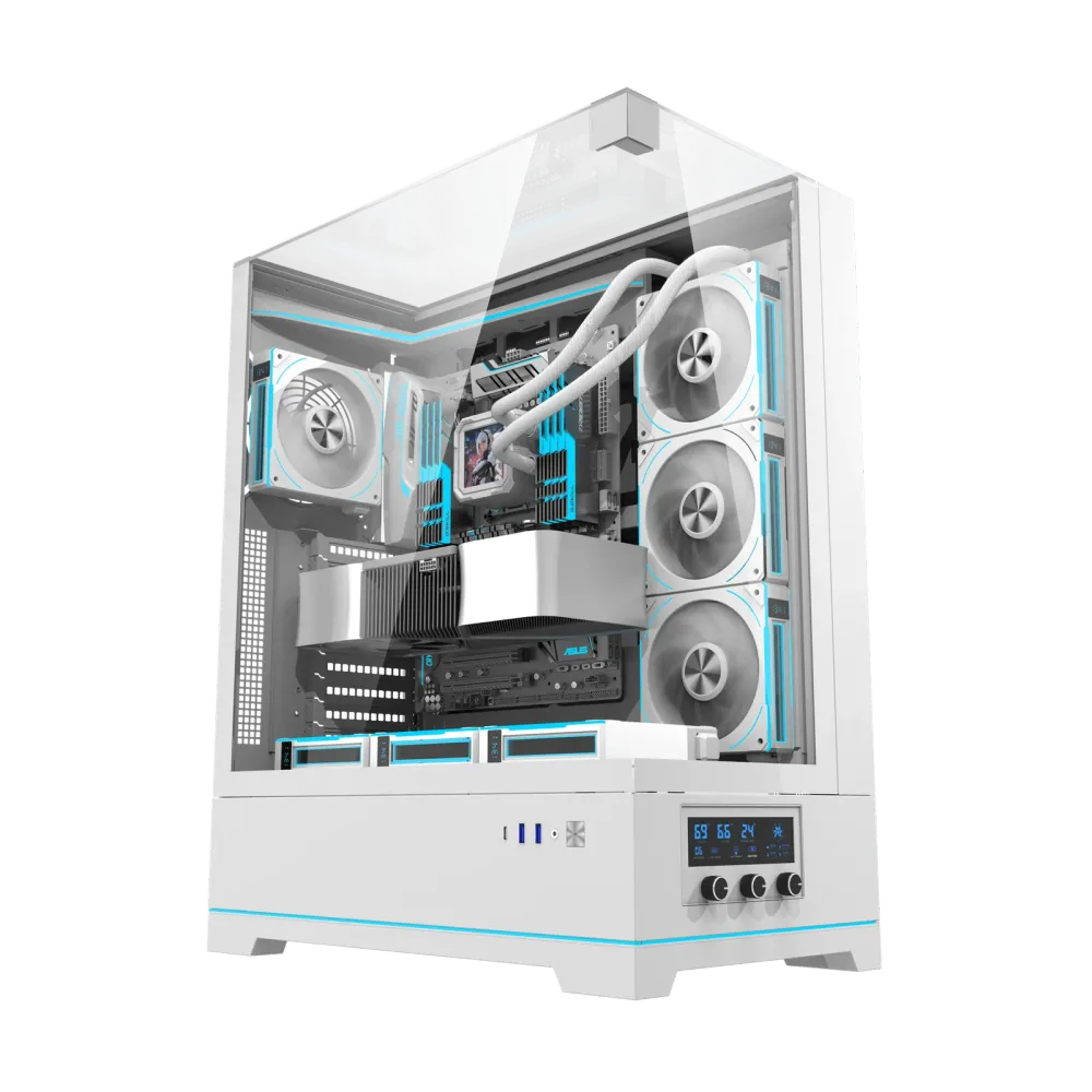 Caixa PC Darkflash DY450L Pro ATX Branca