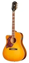 Epiphone Hummingbird Studio EC Esquerdina Heritage Cherry Sunburst