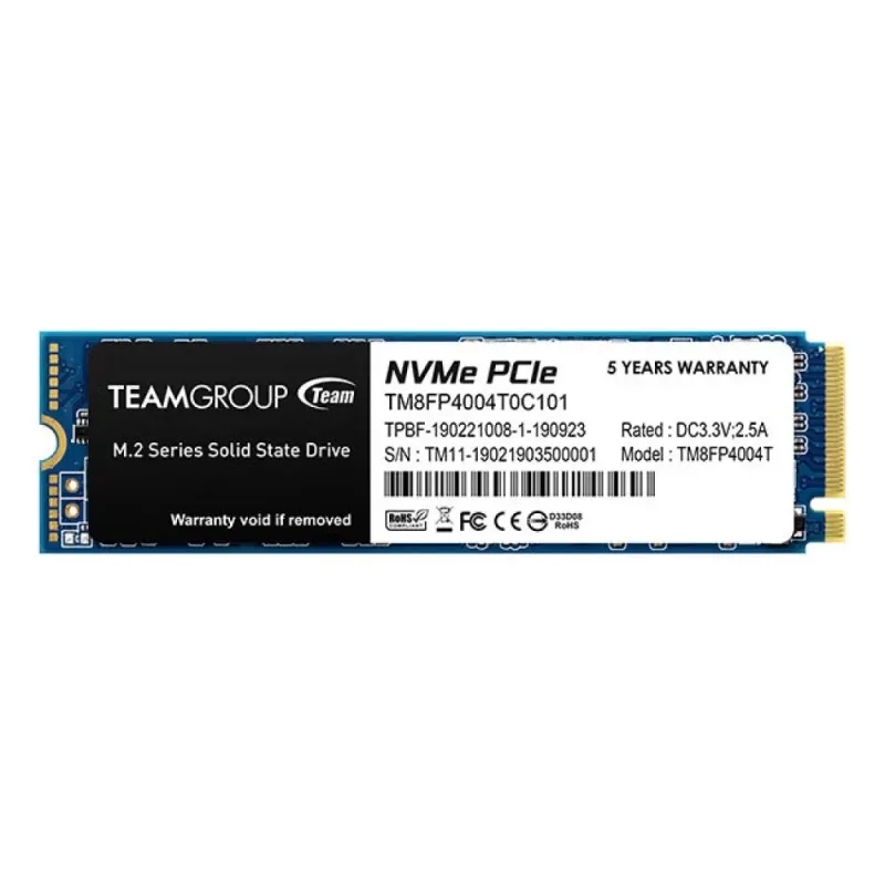 Disco SSD Team Group MP34 M.2 4TB PCIe NVMe