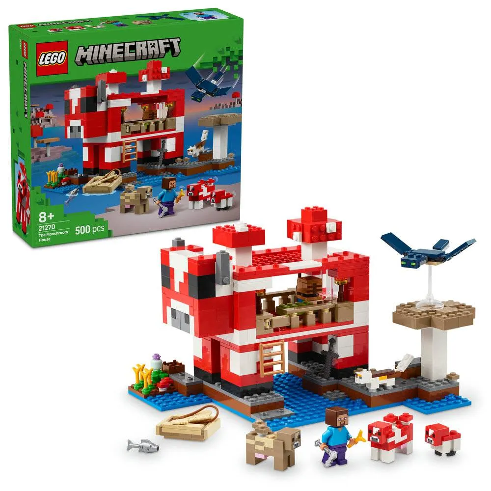 LEGO Minecraft A Casa Mooshroom - 21270