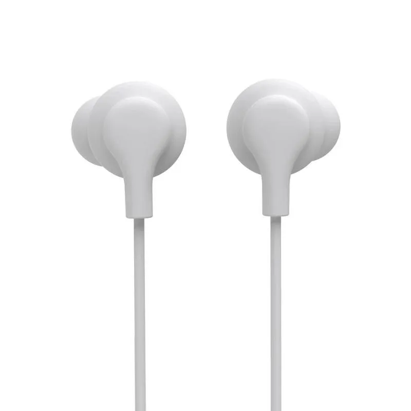 Auriculares Hama Curly com fio USB-C para Chamadas e Música brancos