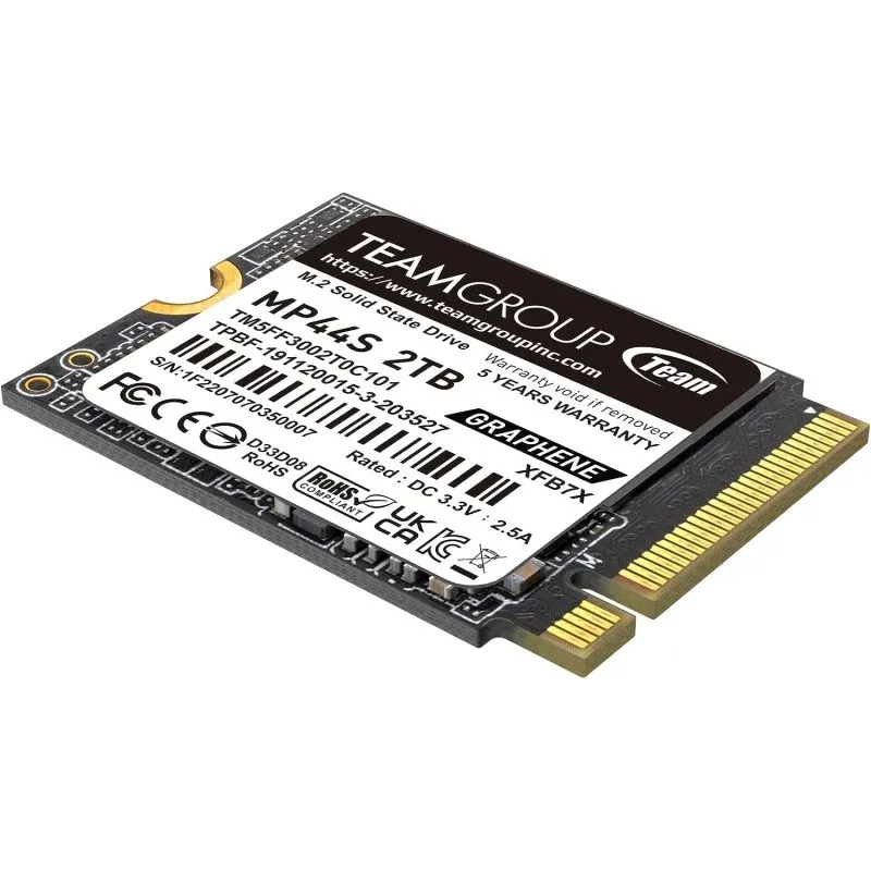Disco SSD Team Group MP44S 2TB M.2 PCIe 4.0