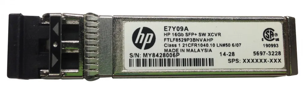 Hewlett Packard Enterprise 16GB SFP+ Short Wave 1-pack Extended E7Y09A