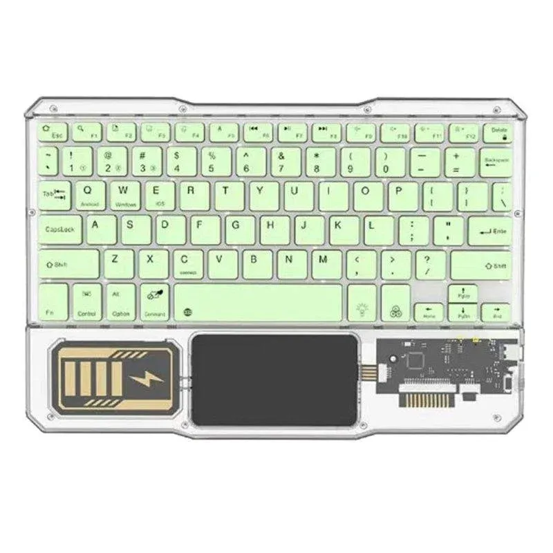 Teclado Royal Bailey Kb-333 Bluetooth ultrafino leve QWERTY inglês