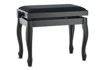 Banco piano Gewa Deluxe Classic Matte Black