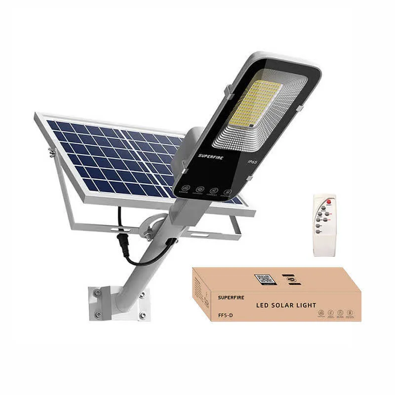 Lâmpada Exterior (Painel Solar 486W 1400Lm + 20000mAh) – SUPERFIRE