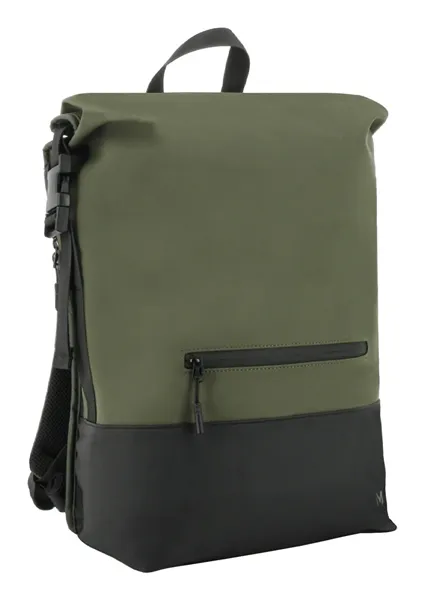 TWO-TONE ROLLTOP BACKPACK KHAKI 25L