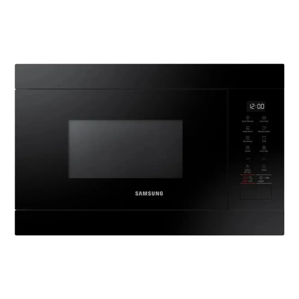 Micro-ondas de Encastre Samsung Grill 1300W 22L Preto Recondicionado Grade B