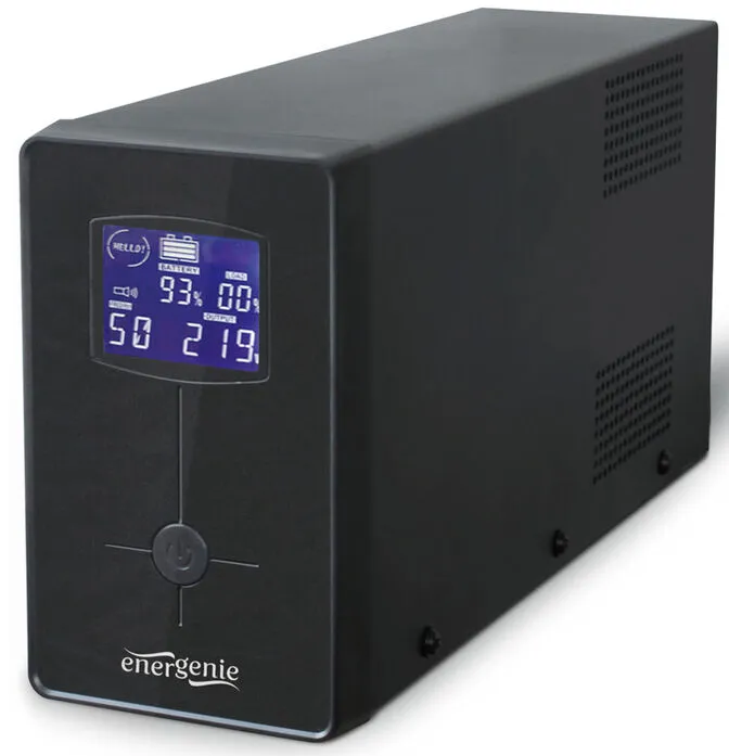 UPS Gembird EG-UPS-032 850VA Schuko/IEC/USB Preta