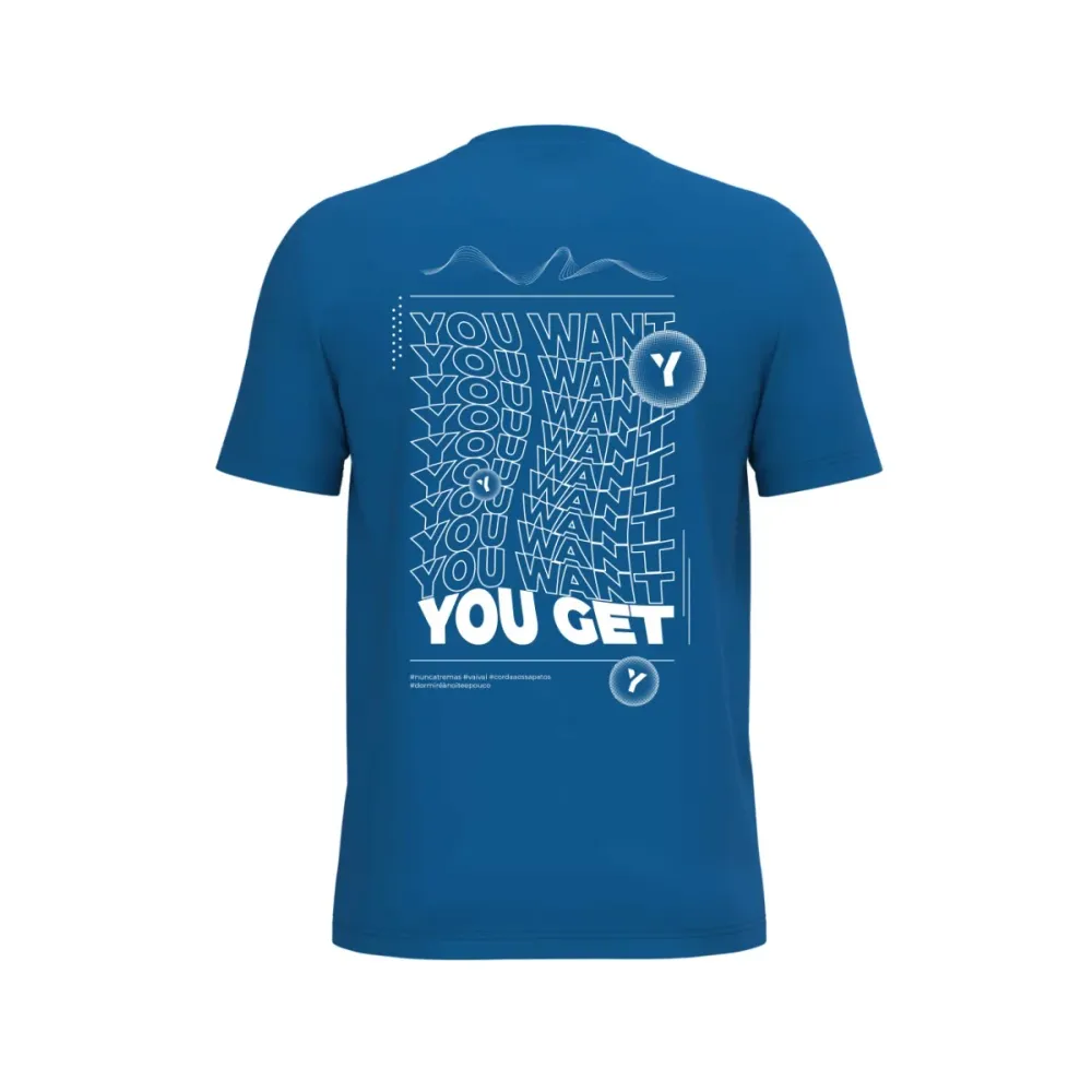 T-Shirt You Get Wave (Unissexo)