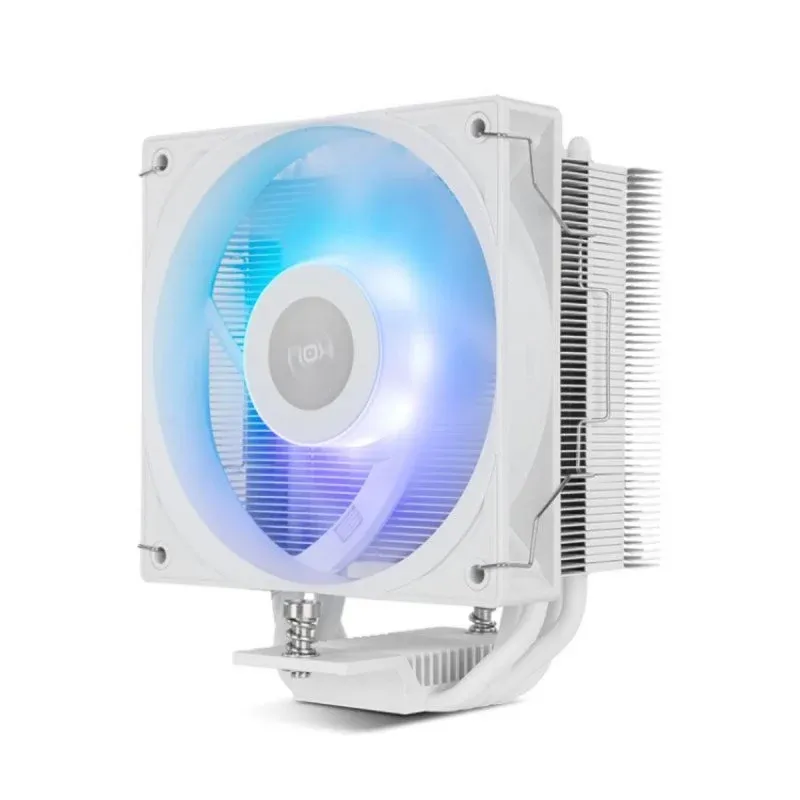 Cooler CPU Nox Hummer R-400 ARGB Cooler a Ar 120mm TDP 235W para Socket AM5/AM4/LGA1700/1200/115x/1851 Branco