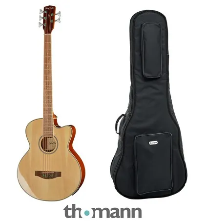Harley Benton B-35NT Acoustic Bass w/Bag