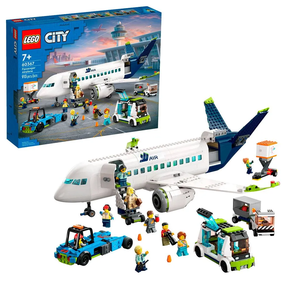 LEGO City Avião de Passageiros - 60367