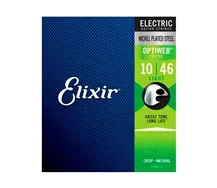 Jogo cordas guitarra elétrica Elixir Optiweb 19052 Light 010-046