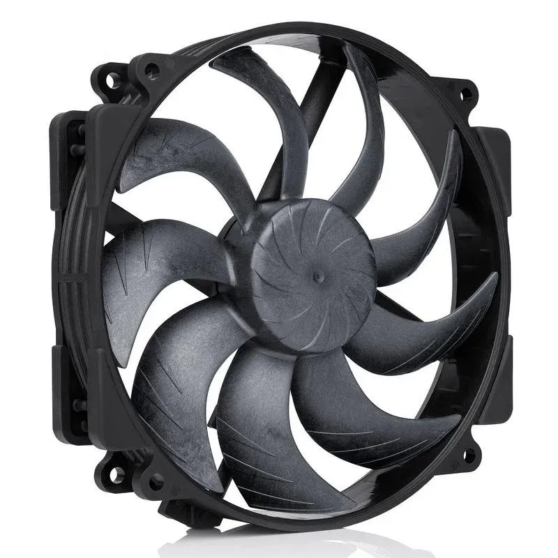 Cooler CPU Refrigeração a Ar Noctua 140mm NF-A14X25R G2 PWM chromax.black PWM Ultra Silencioso
