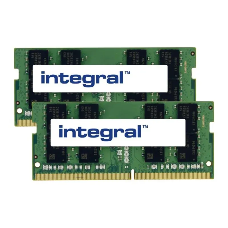Memória RAM Integral IN4V8GNDLRXK2 16GB 2x8GB DDR4 2400MHz CL17 SO-DIMM