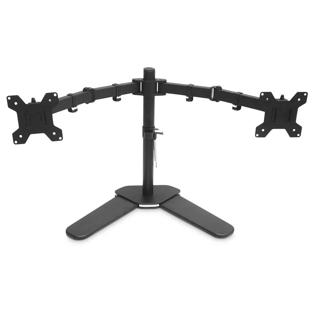 Suporte de Secretária 1Life para 2 Monitores 13/27 Preto