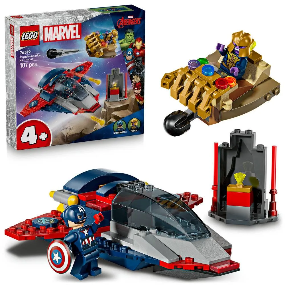 LEGO Marvel Capitão América contra Thanos - 76319