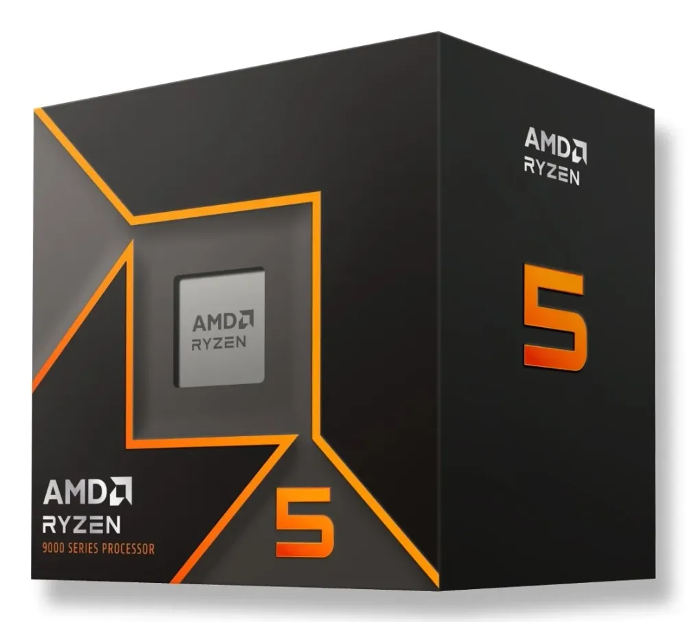 AMD Ryzen 5 9600 processador 3,8 GHz 32 MB L3 Caixa 100-100000718BOX