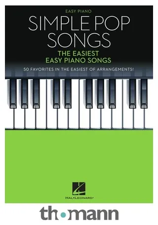 Hal Leonard Simple Pop Songs Piano
