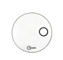 Pele Bombo 24" Aquarian RSM24W 4 Branco Regulator 4 3/4" hole White