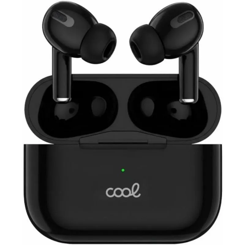 Auriculares Cool 8434847082592 Sem Fios Bluetooth com Cancelamento de Ruído, Microfone, Preto