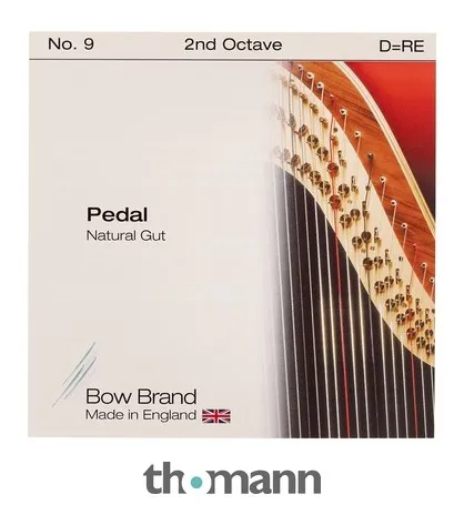 Bow Brand Pedal Natural Gut 2nd D No.9