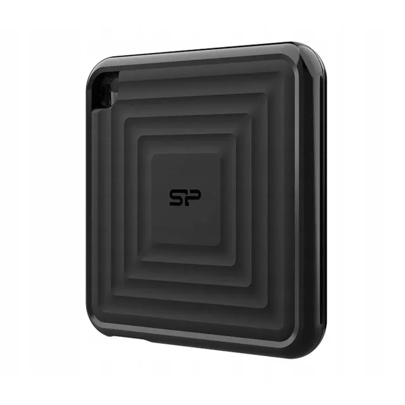 Disco Rígido Silicon Power PC60 2TB SSD Externo USB 3.2 Preto