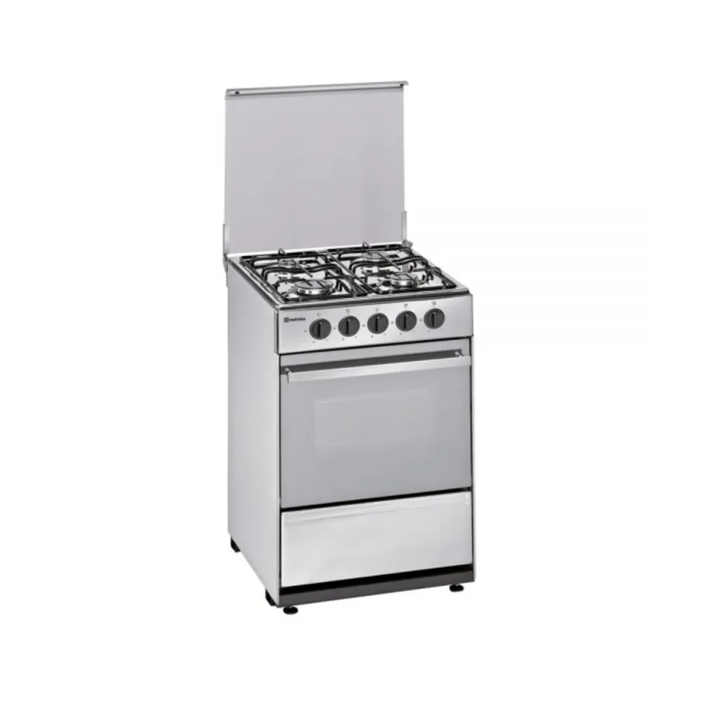 Fogão Meireles N520X NAT 55L 4 Zonas Cinzento
