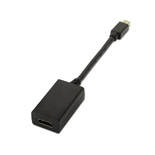 Cabo adaptador de vídeo AISENS A125-0137 0,15 m Mini DisplayPort HDMI Preto