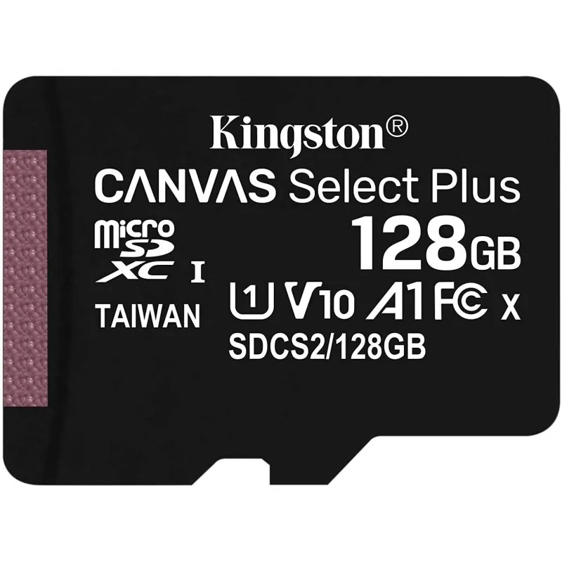 Cartão Memória Kingston CANVAS Select Plus 128GB