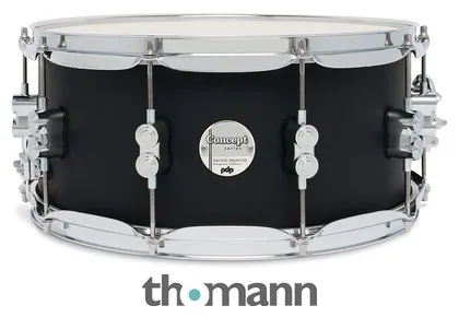 DW PDP 14"x6,5" CM Satin Black