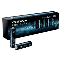 Pilha Gewa AA 1,5volt (caixa de 10 unidades)