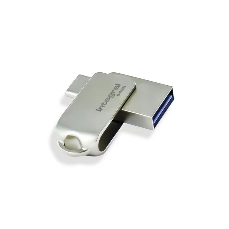 Pen Drive Integral INFD64GB360CDL3.0 64 GB USB 3.2 Gen 1 90 MB/s