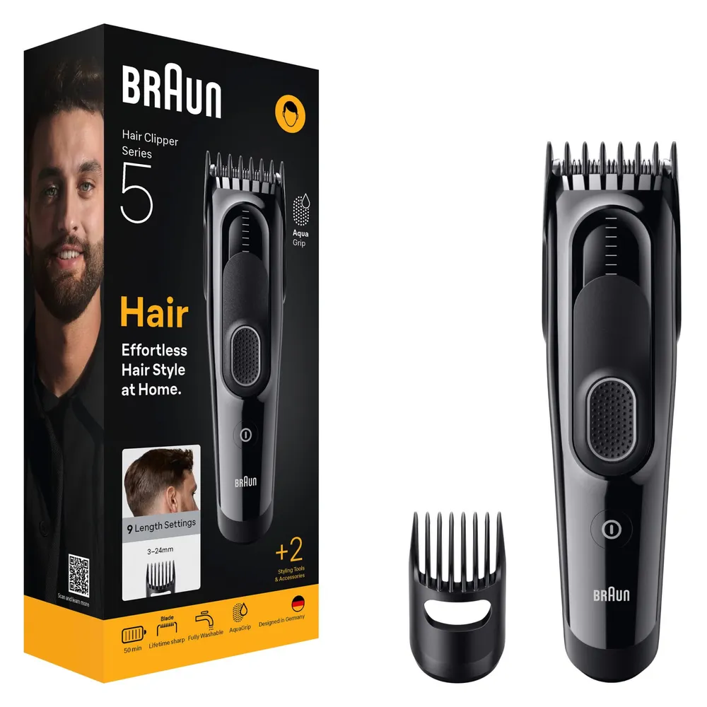 Aparador de Cabelo Series 5 HC5510 (Preto) - BRAUN