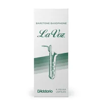 Palheta Sax Barítono Medium Soft Daddario La Voz 5 uni