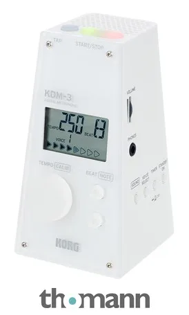 Korg KDM-3 Digital Metronome White