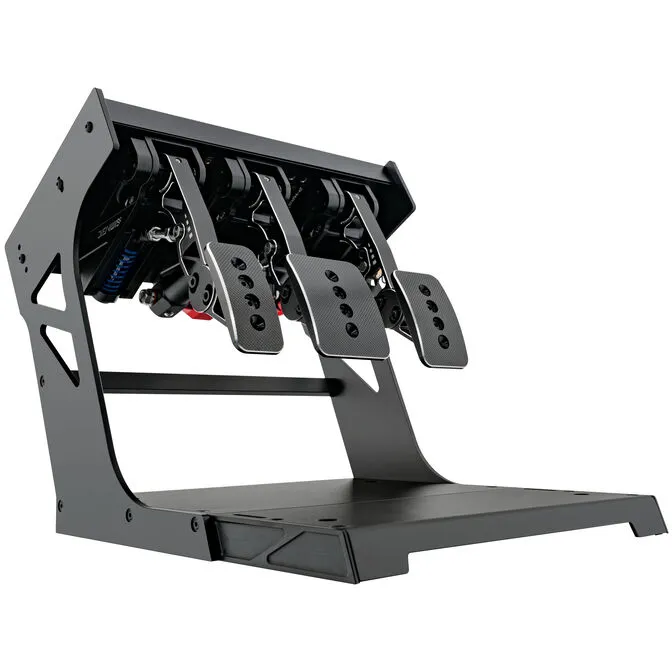 Pedais Hidráulicos Simagic P1000i-RS - 3 Pedais - Invertidos - Loadcell 100Kg