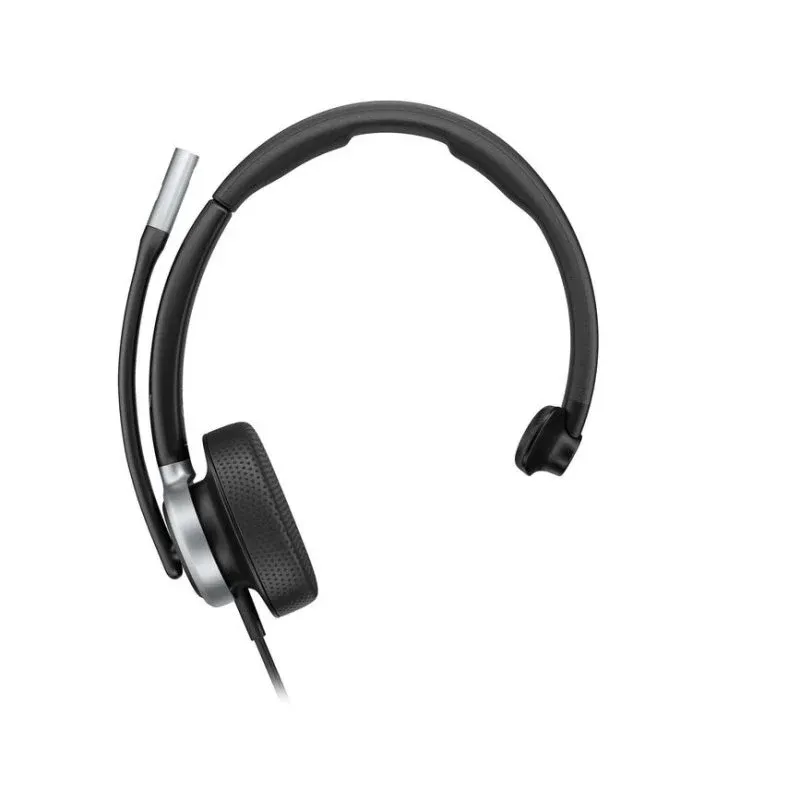 Auriculares Poly Mission 615 com fio USB-A USB-C Mono Cancelamento de Ruído Preto