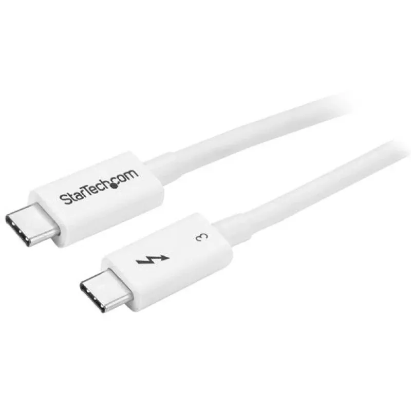 CABLE 0 5M THUNDERBOLT 3 BLANC