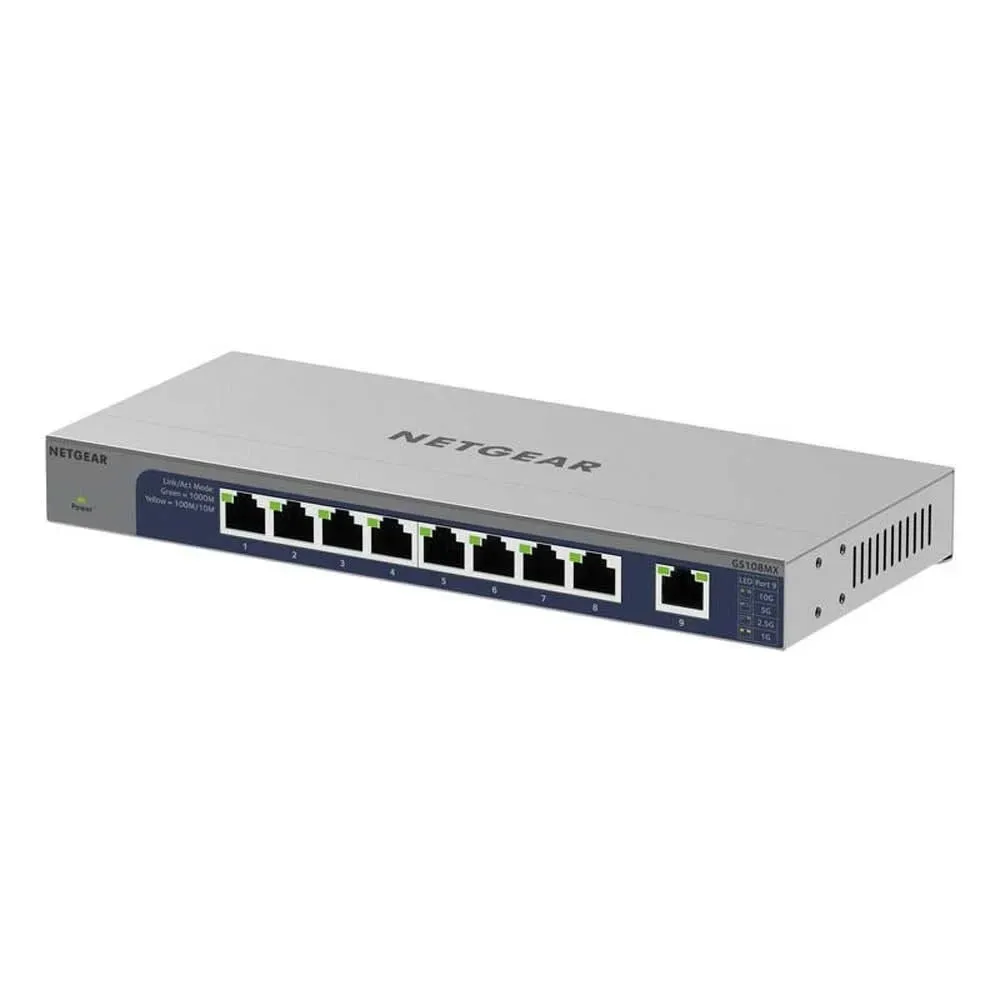 Netgear Switch Gs108Mx-100Eus 8 Ports