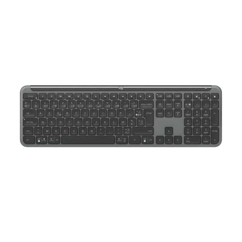 Teclado de membrana Logitech Signature Slim K950 Layout FR retroiluminado sem fios