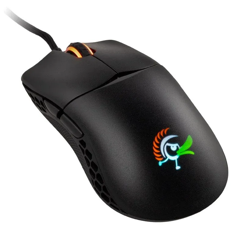 Ducky Feather ARGB Rato Gaming 16000 DPI Preto