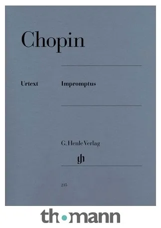 Henle Verlag Chopin Impromptus
